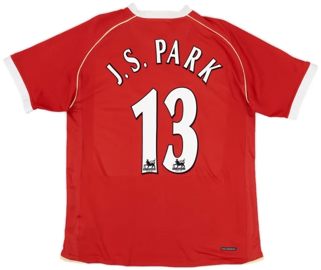 Nike 2006-07 Manchester United Home Shirt Solskjaer #20 - 8/10 - (L)