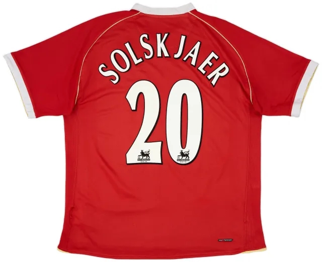 Nike 2006-07 Manchester United Home Shirt - 4/10 - (XL.Boys)