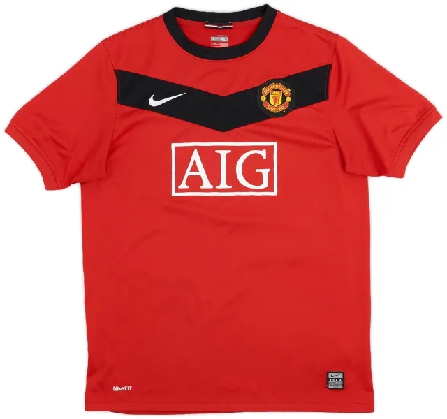 Nike 2009-10 Manchester United Home Shirt Rooney #10 - 6/10 - (S)