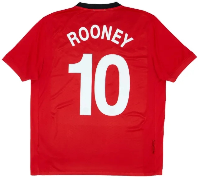 Nike 2009-10 Manchester United Home Shirt - 8/10 - (XL.Boys)