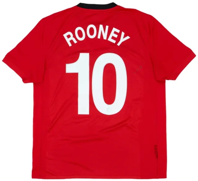 Nike 2009-10 Manchester United Home Shirt - 7/10 - (XL.Boys)