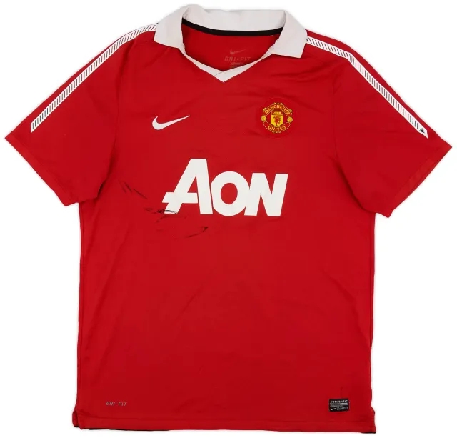 Nike 2010-11 Manchester United Home Shirt - 5/10 - (L)