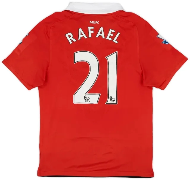 Nike 2010-11 Manchester United Home Shirt - 6/10 - (L.Boys)
