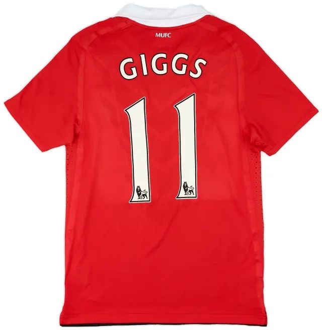 Nike 2010-11 Manchester United Player Issue Home Shirt Giggs #11