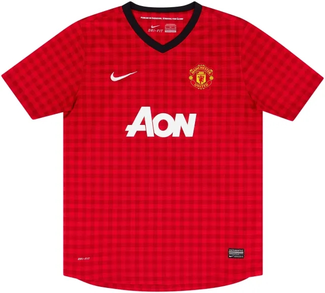 Nike 2012-13 Manchester United Home Shirt - 8/10 - (XL.Boys)