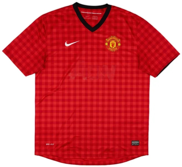 Nike 2012-13 Manchester United Home Shirt - 4/10 - (L)