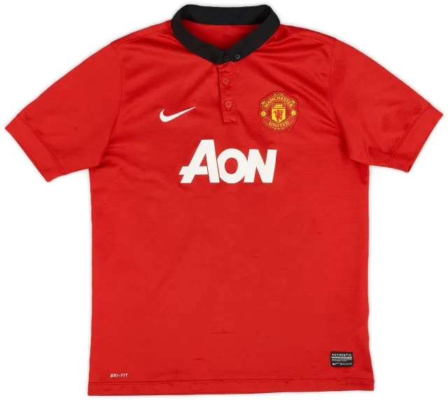Nike 2013-14 Manchester United Home Shirt Chicharito #14 - 9/10 - (M)