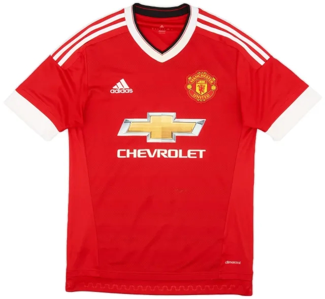 adidas 2015-16 Manchester United Home Shirt - 5/10 - (XS)