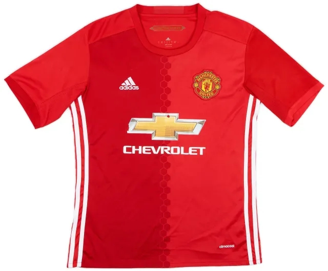 adidas 2016-17 Manchester United Home Shirt - 5/10 - (S)
