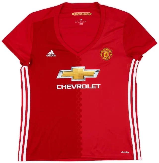 adidas 2016-17 Manchester United Home Shirt - 8/10 - (Women's XL)