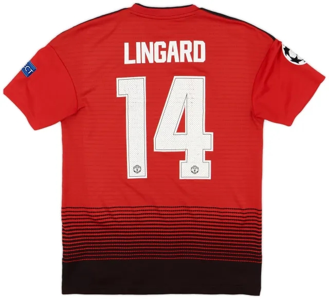 adidas 2018-19 Manchester United Home Shirt - 6/10 - (S)