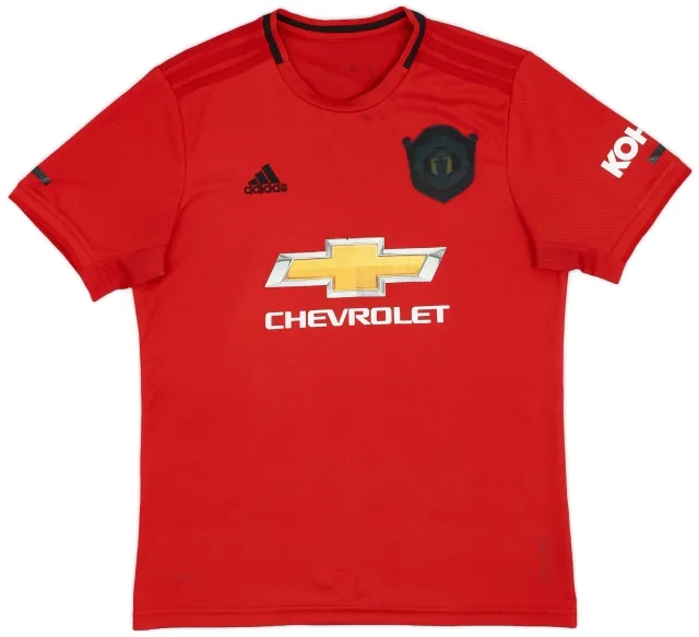 adidas 2019-20 Manchester United Home Shirt - 5/10 - (M)