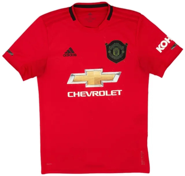 adidas 2019-20 Manchester United Home Shirt - 4/10 - (XS)