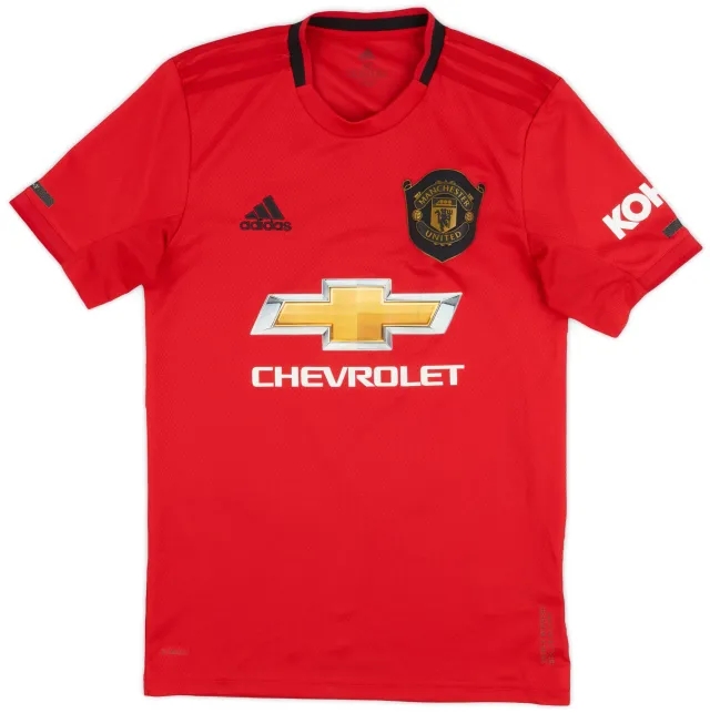 adidas 2019-20 Manchester United Home Shirt - 8/10 - (XS)