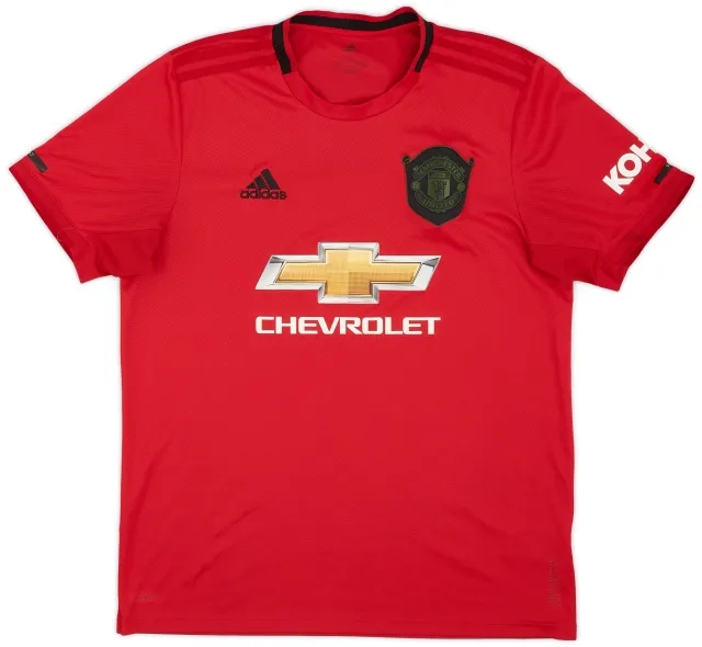 adidas 2019-20 Manchester United Home Shirt - 6/10 - (L)