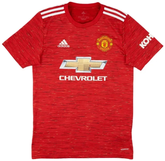 adidas 2020-21 Manchester United Home Shirt - 5/10 - (S)