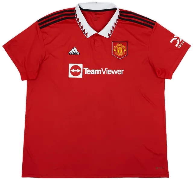 adidas 2022-23 Manchester United Home Shirt - 9/10 - (3XL)
