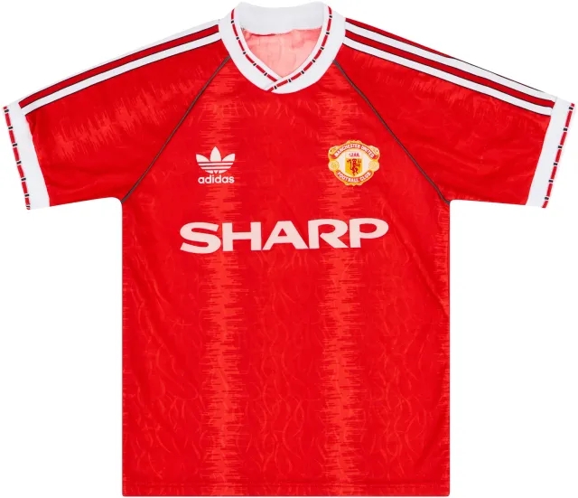 adidas 1990-92 Manchester United Home Shirt - 6/10 - (S)
