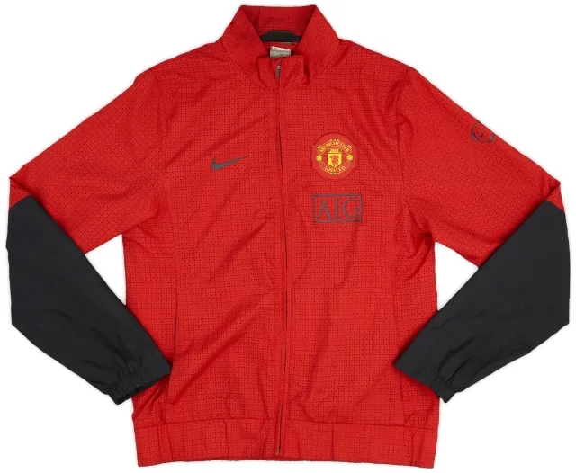 2009-10 Manchester United Nike Track Jacket - 8/10 - (M)