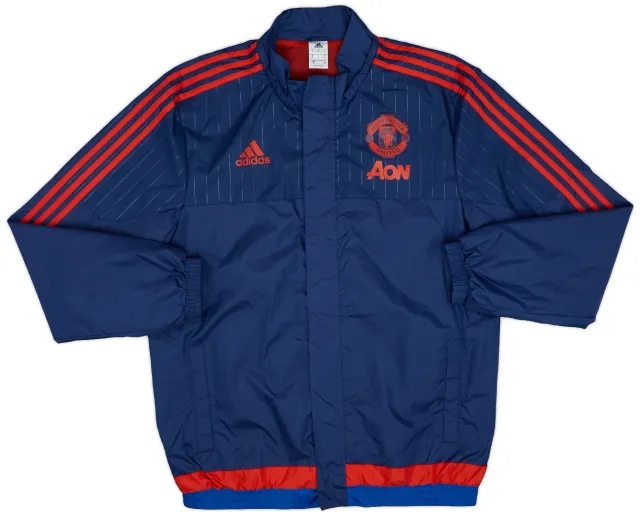 2015-16 Manchester United adidas Track Jacket - 10/10 - (L)