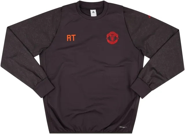 adidas 2016-17 Manchester United Staff Issue Training Top 'RT' - 8/10 - (XL)