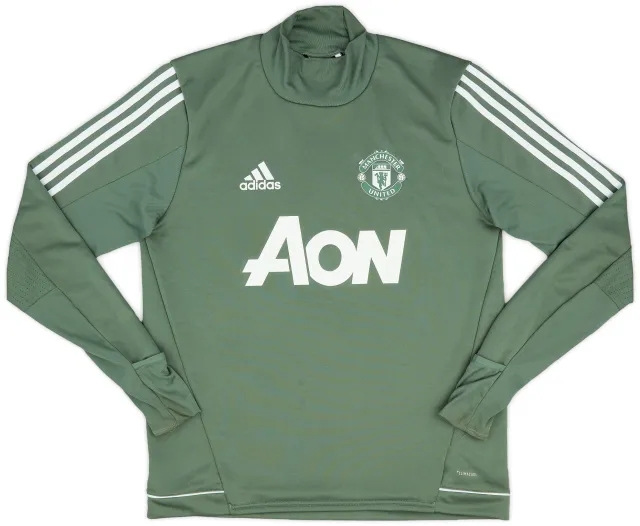 2017-18 Manchester United adidas Training Top - 10/10 - (M)