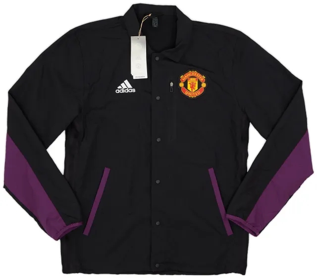 2021-22 Manchester United adidas PrimeGreen Jacket (S)