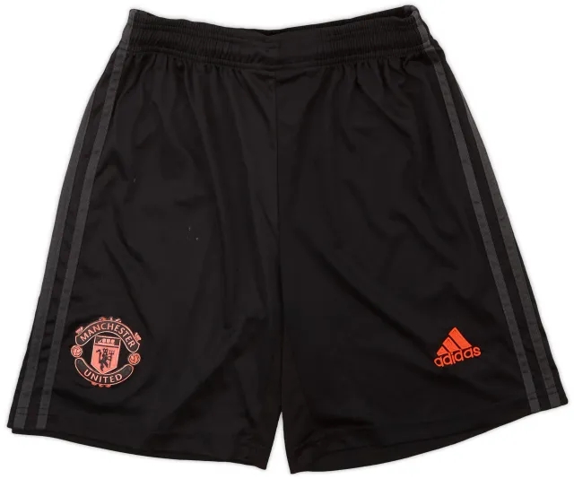 adidas 2019-20 Manchester United Away Shorts - 6/10 - (S)