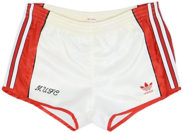 adidas 1988-90 Manchester United Home Shorts - 6/10 - (M.Boys)