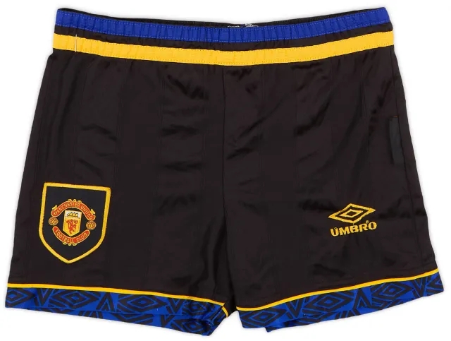 Umbro 1993-95 Manchester United Away Shorts - 8/10 - (S)