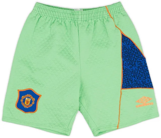Umbro 1994-96 Manchester United GK Shorts - 9/10 - (S)