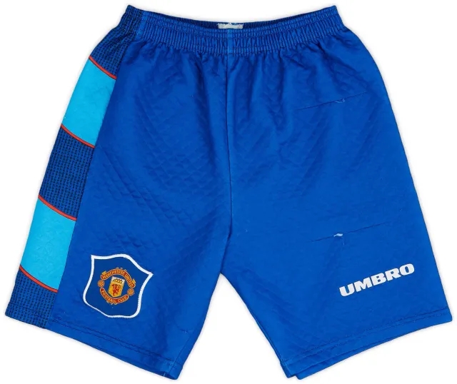 Umbro 1995-96 Manchester United GK Shorts - 7/10 - (S)