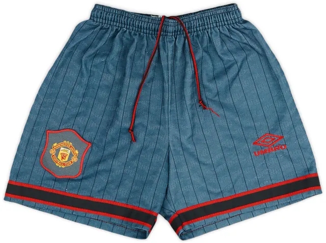 Umbro 1995-96 Manchester United Away Shorts - 9/10 - (S)
