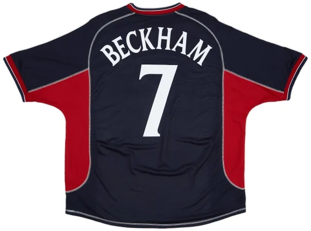 Umbro 2000-01 Manchester United Third Shirt Beckham #7 - 7/10 - (XXL)