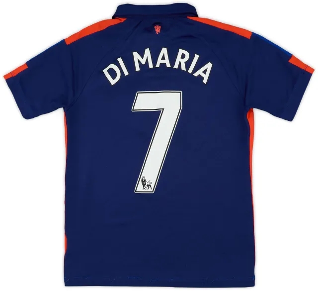 Nike 2014-15 Manchester United Third Shirt Di Maria #7 - 7/10 - (L.Boys)