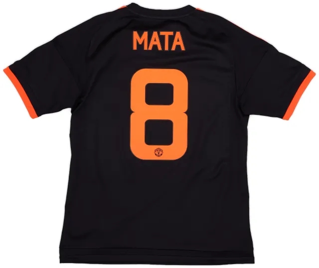 adidas 2015-16 Manchester United Third Shirt Mata #8 - 8/10 - (M)
