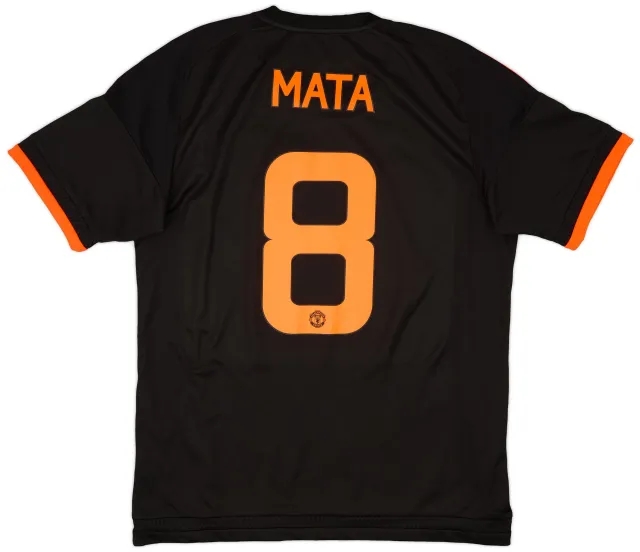 adidas 2015-16 Manchester United Third Shirt Mata #8 - 7/10 - (L)