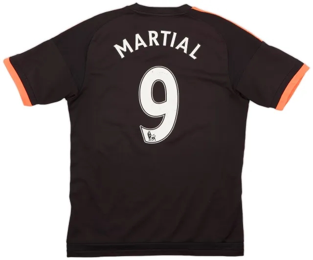 adidas 2015-16 Manchester United Third Shirt Martial #9 - 4/10 - (M)