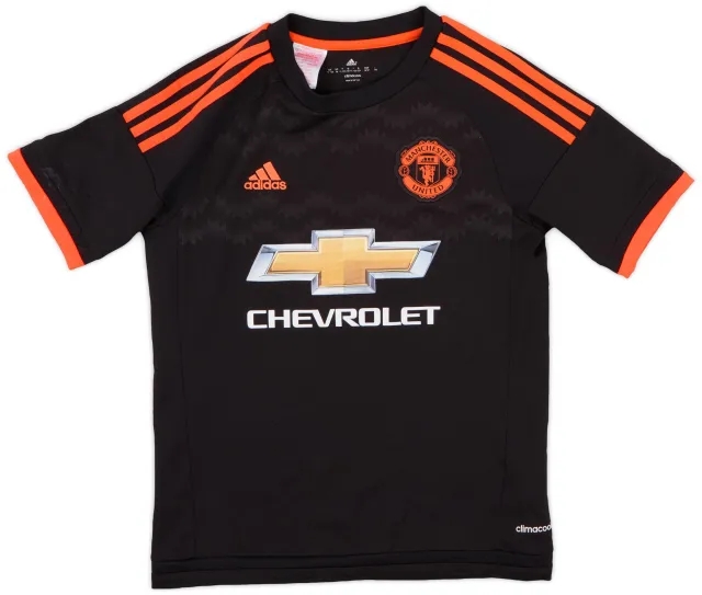 adidas 2015-16 Manchester United Third Shirt - 8/10 - (M.Boys)