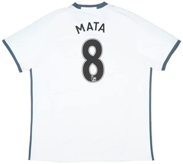 adidas 2016-17 Manchester United Third Shirt Mata #8 - 6/10 - (XXL)