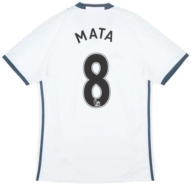 adidas 2016-17 Manchester United Third Shirt Mata #8 - 6/10 - (M)