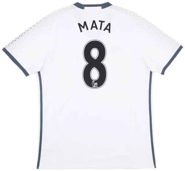 adidas 2016-17 Manchester United Third Shirt Mata #8 - 7/10 - (L)