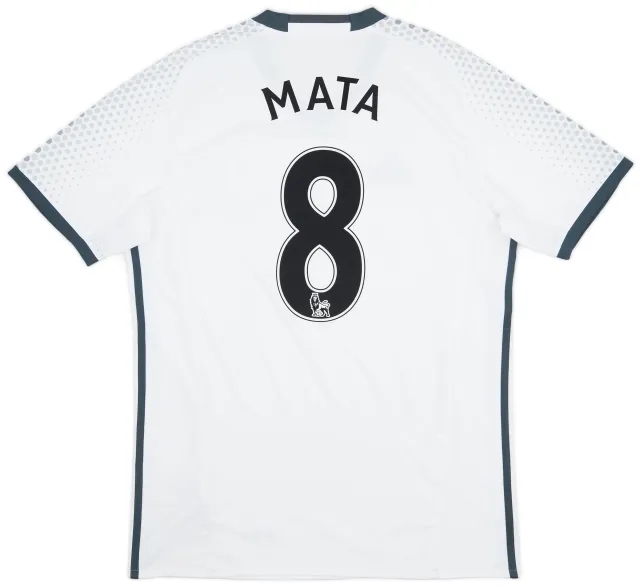 adidas 2016-17 Manchester United Third Shirt Mata #8 - 6/10 - (M)