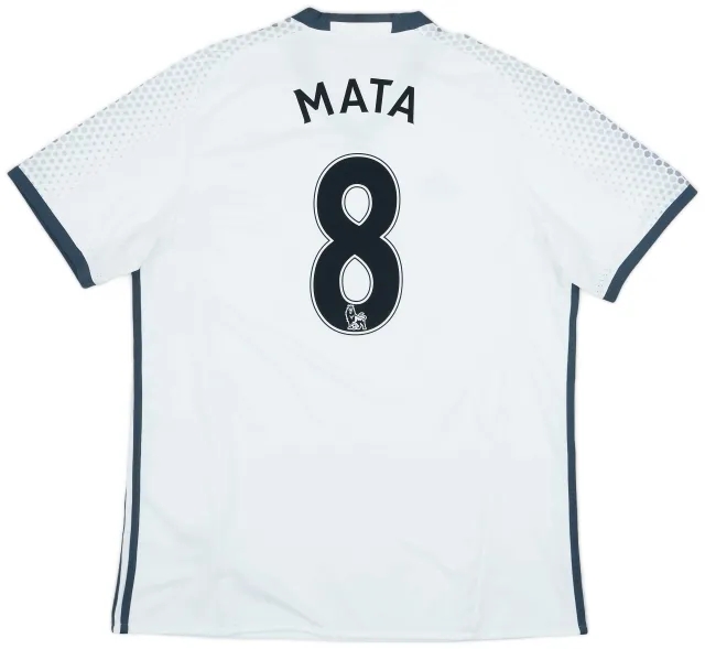 adidas 2016-17 Manchester United Third Shirt Mata #8 - 7/10 - (XL)