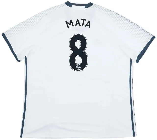 adidas 2016-17 Manchester United Third Shirt Mata #8 - 7/10 - (XXL)