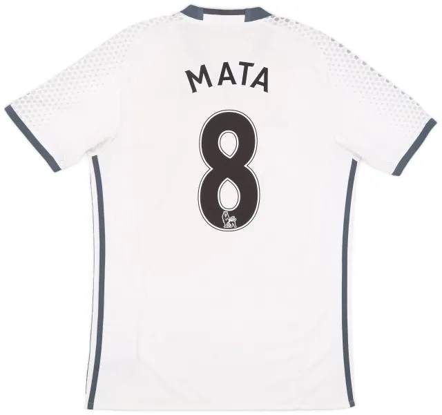 adidas 2016-17 Manchester United Third Shirt Mata #8 - 5/10 - (M)