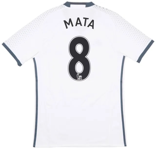 adidas 2016-17 Manchester United Third Shirt Mata #8 - 7/10 - (S)