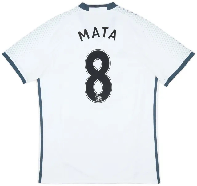 adidas 2016-17 Manchester United Third Shirt Mata #8 - 7/10 - (L)