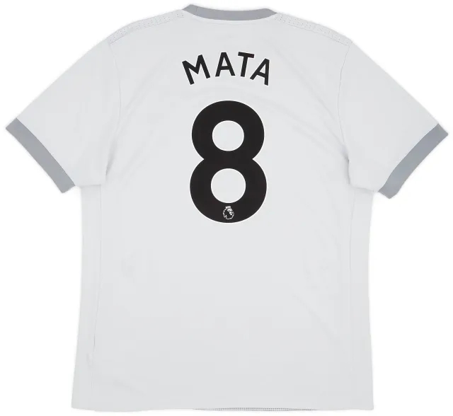 adidas 2017-18 Manchester United Third Shirt Mata #8 - 7/10 - (L)