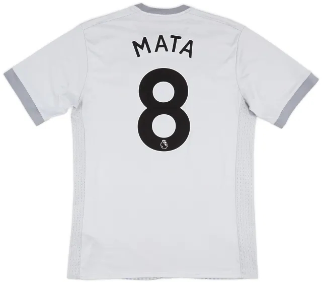 adidas 2017-18 Manchester United Third Shirt Mata #8 - 7/10 - (L)